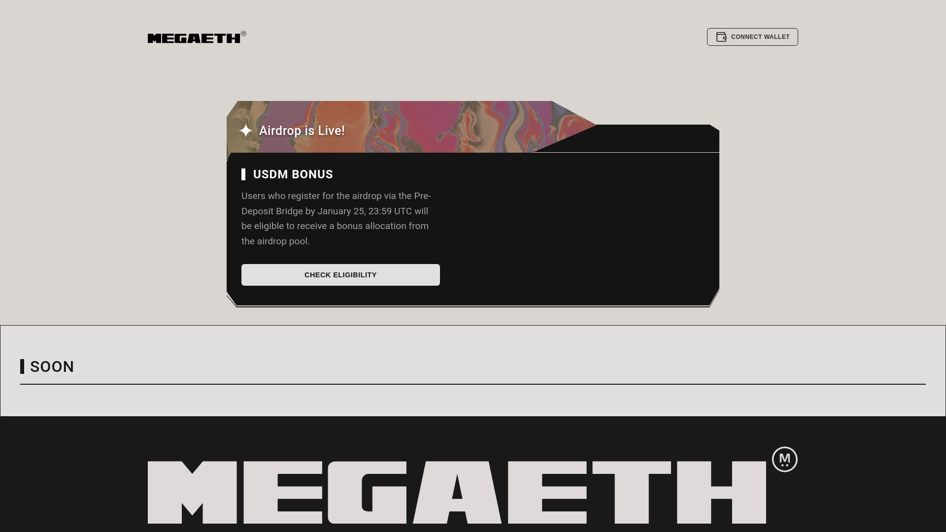 website screenshot of https://eth-claims.live/