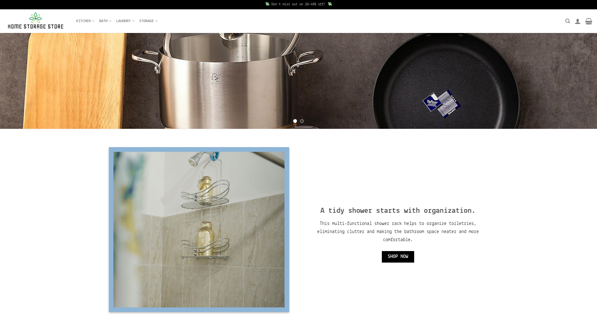 website screenshot of https://hdsstoragetrading.com