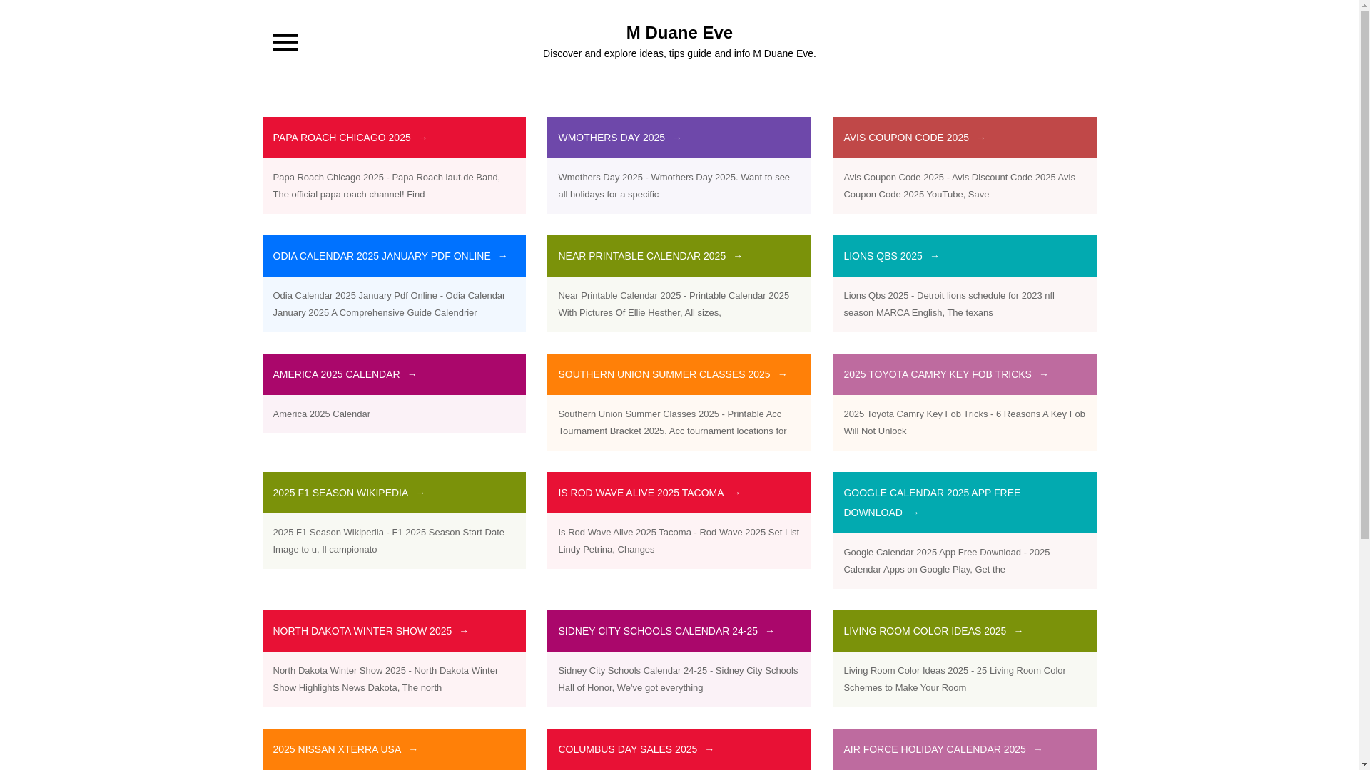website screenshot of https://mduaneeve.pages.dev/