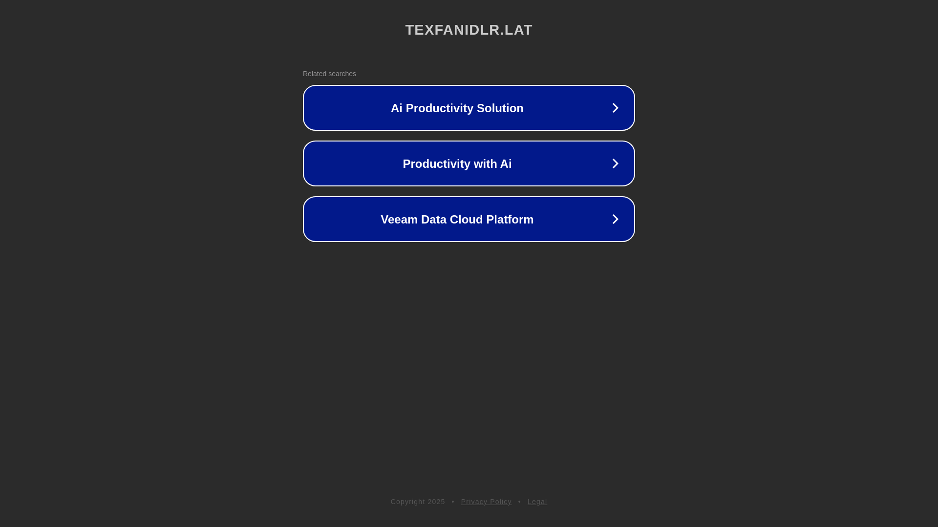 website screenshot of https://texfanidlr.lat/