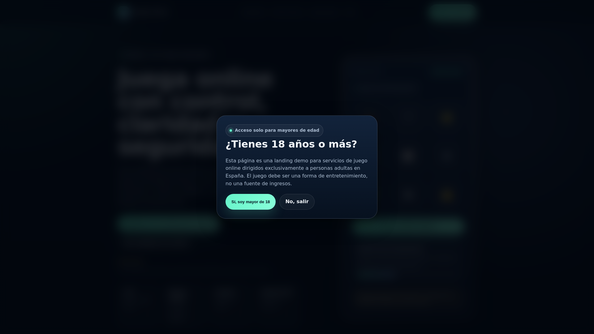 website screenshot of https://casino-spain-landing.pages.dev/