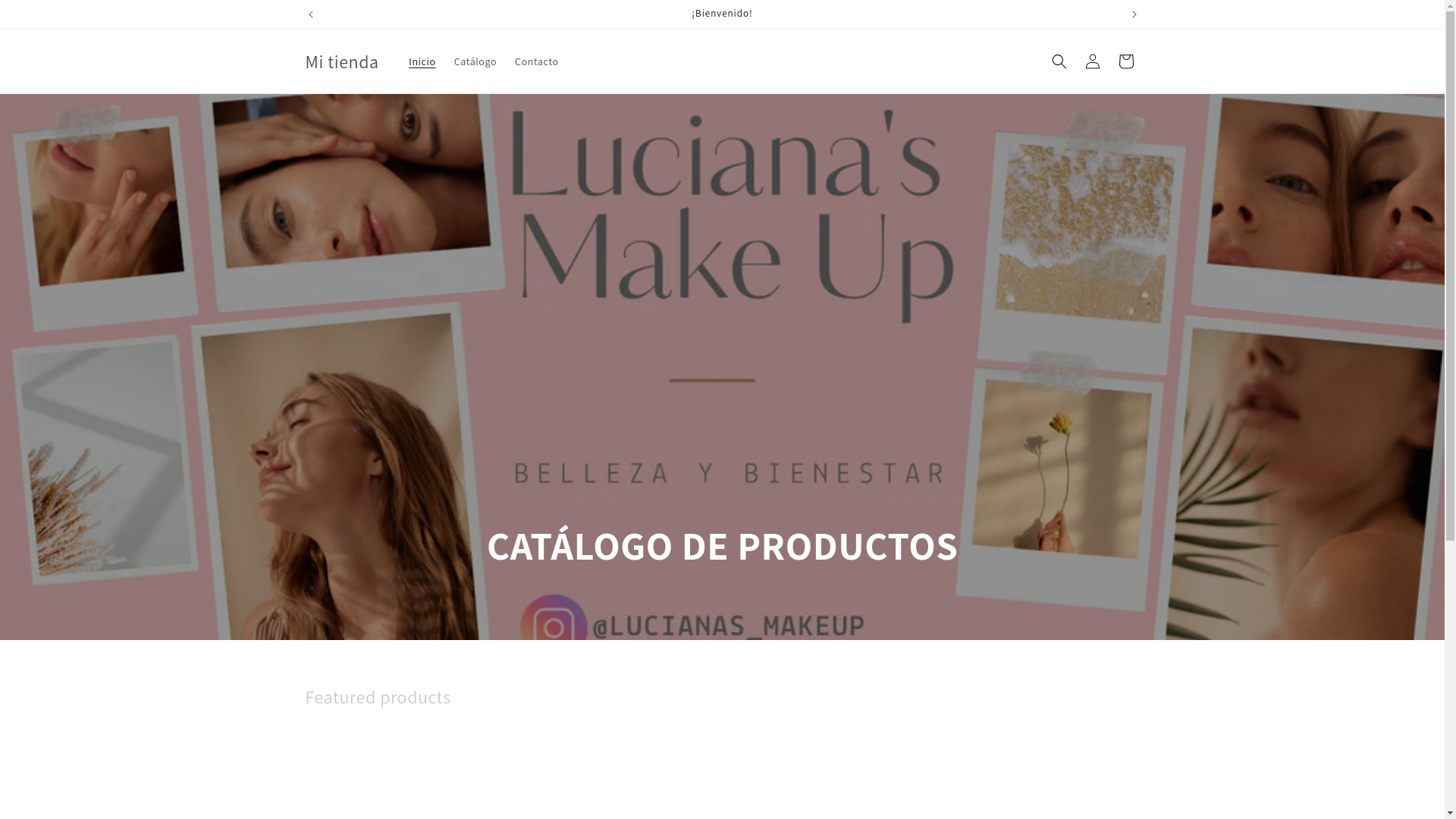 website screenshot of https://lucianasmakeup.lat/