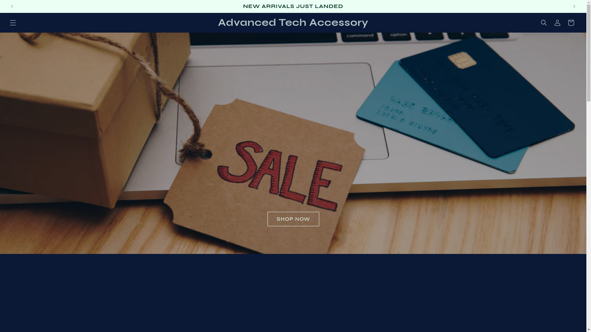website screenshot of https://advancedtechaccessory.com/