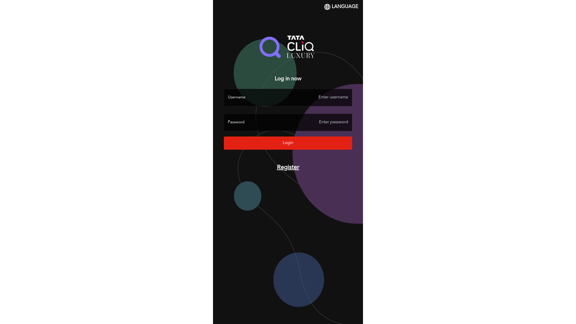 website screenshot of http://tatacliq.site/