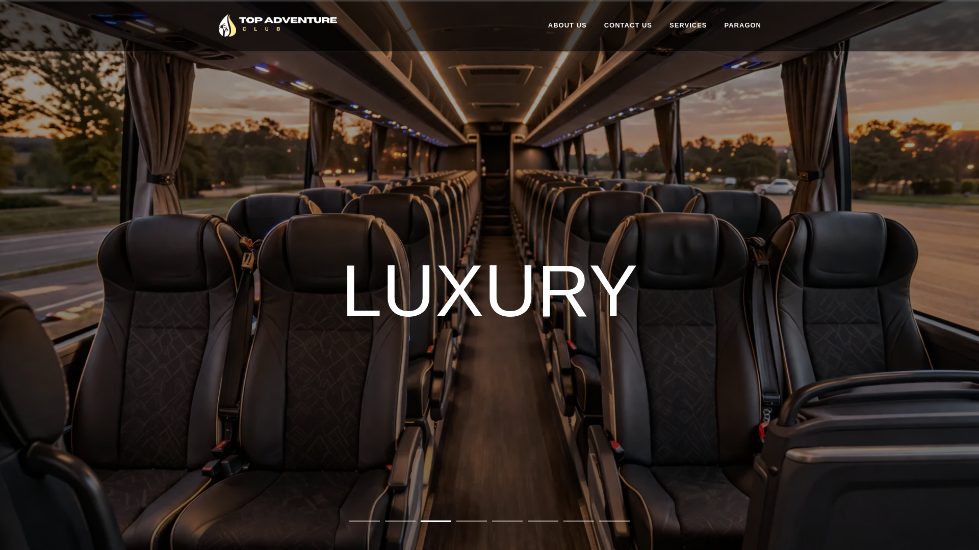 website screenshot of https://topadventureclub.org