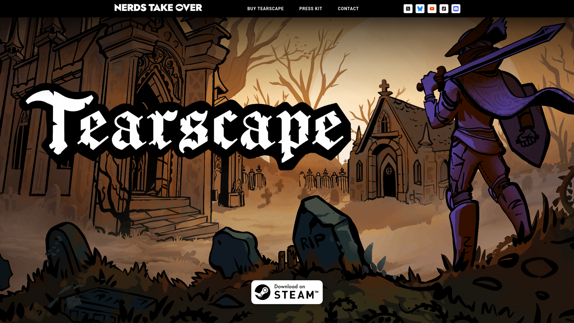 website screenshot of https://nerdstakeover.pages.dev/