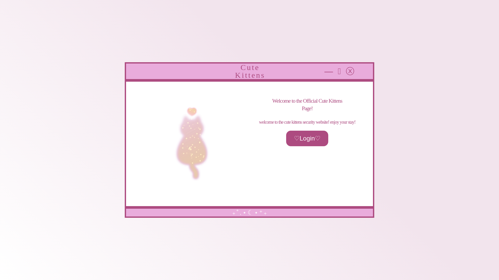 website screenshot of https://catspurr.ing