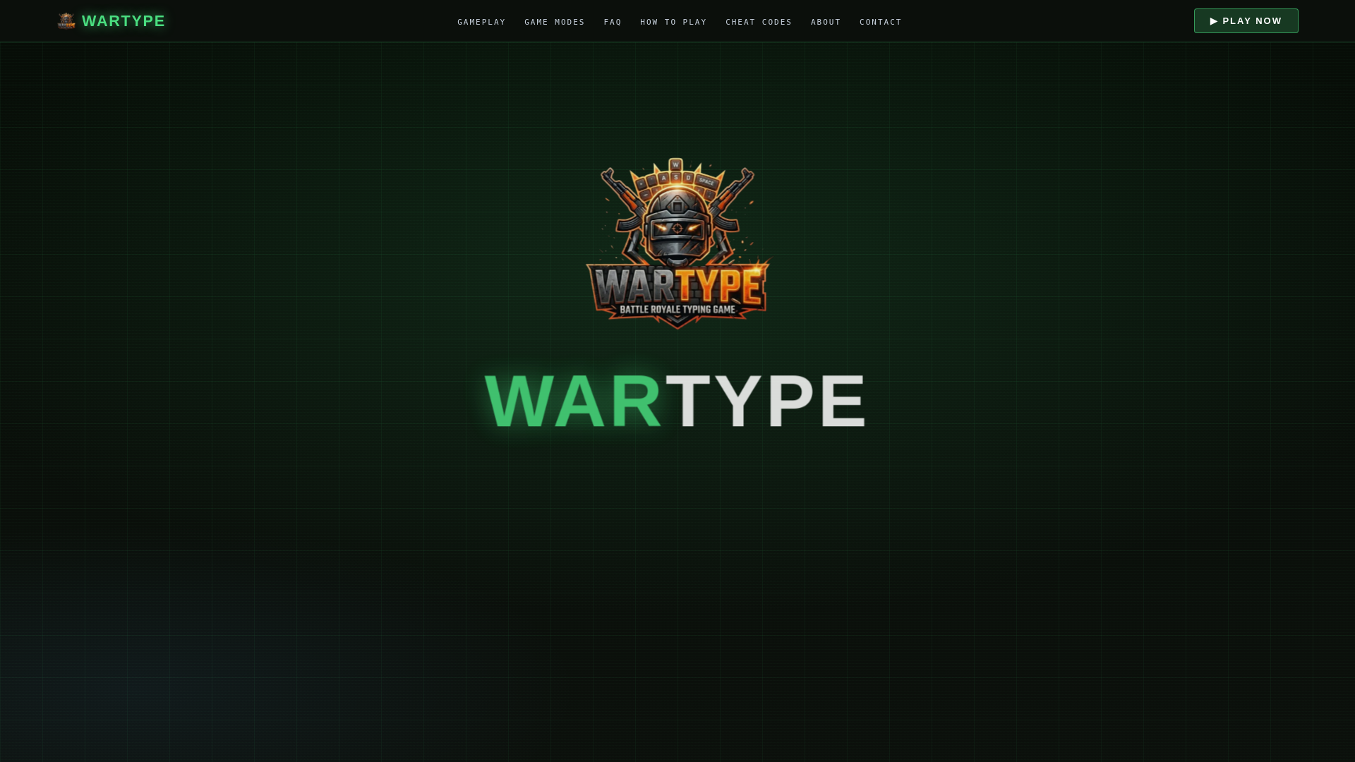 website screenshot of https://wartype-beta2.pages.dev/