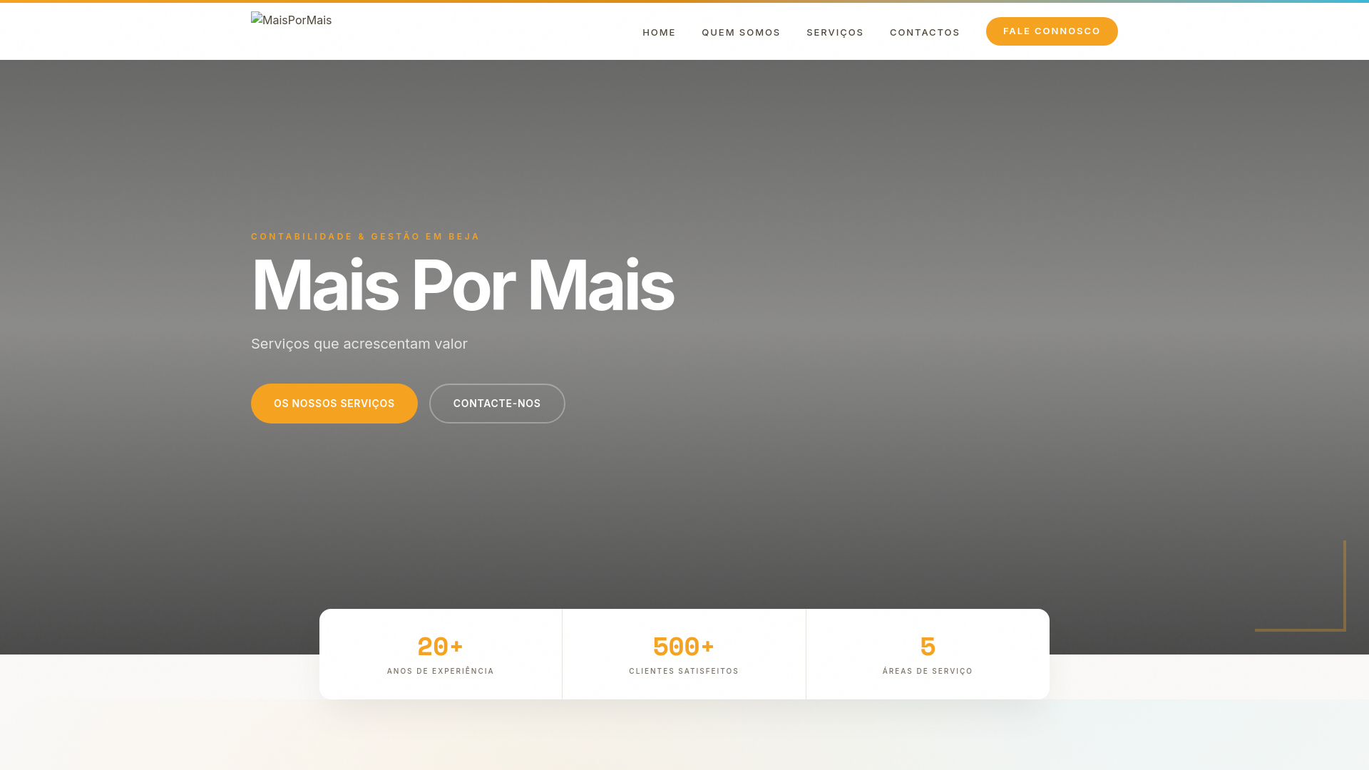 website screenshot of https://maispormais-pt.pages.dev/