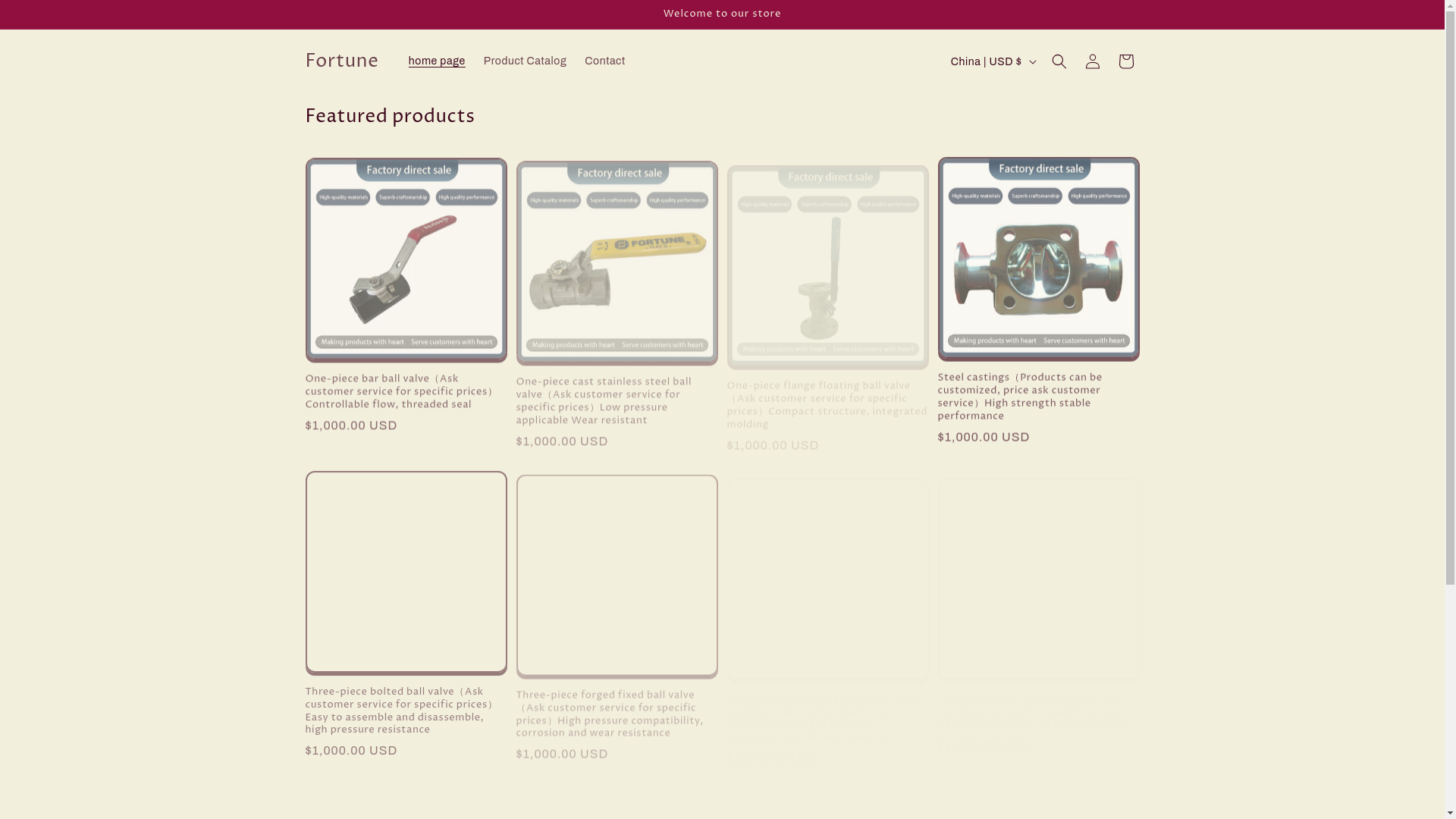 website screenshot of https://nbfortunevalve.com/