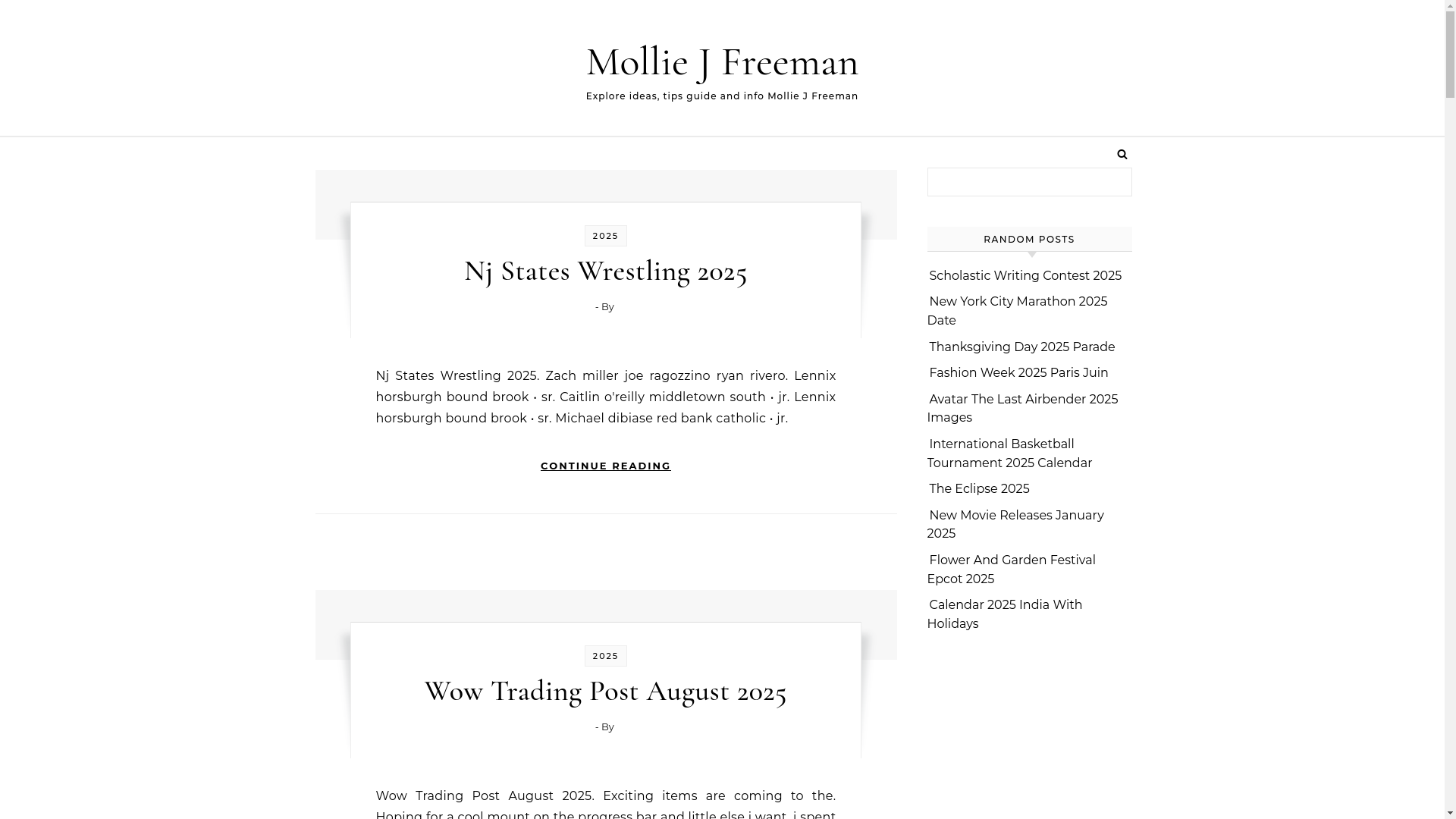website screenshot of https://molliejfreemanj.pages.dev/
