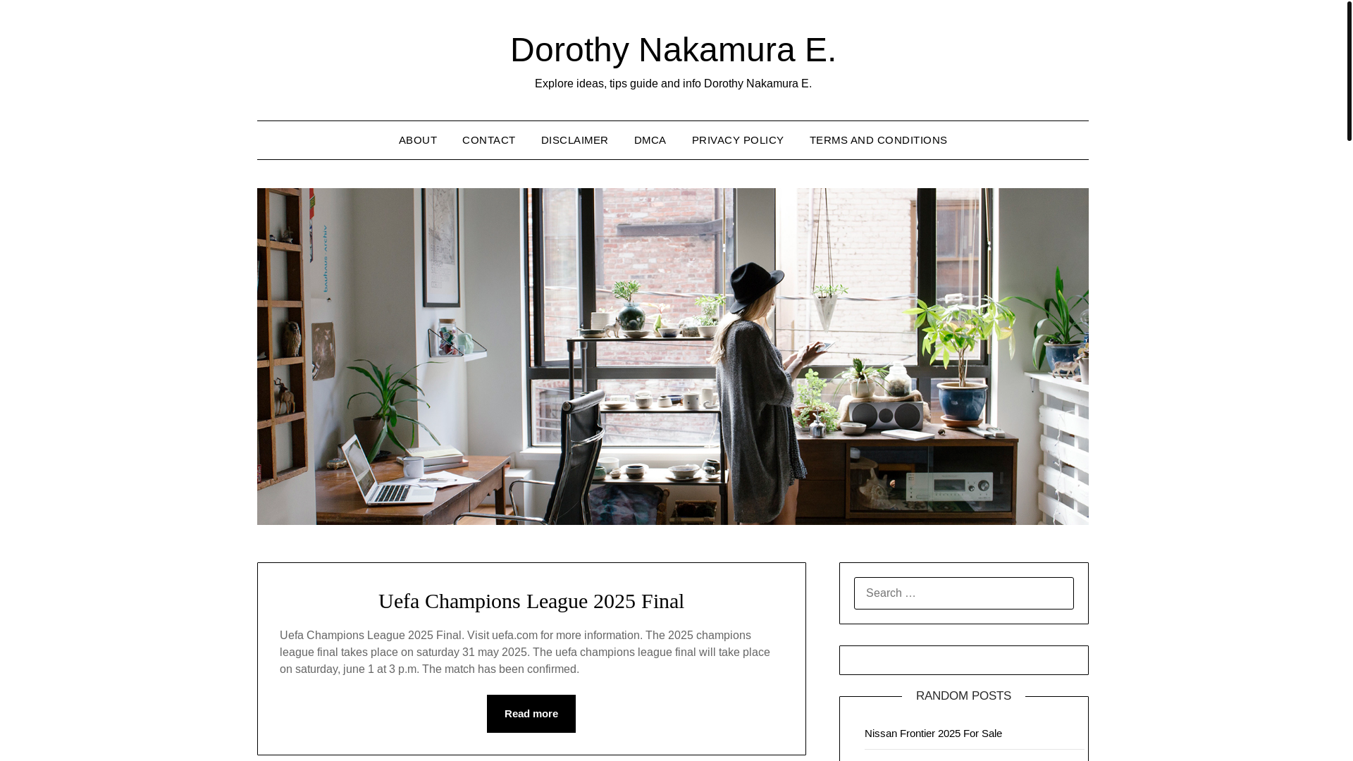 website screenshot of https://dorothynakamurae.pages.dev/
