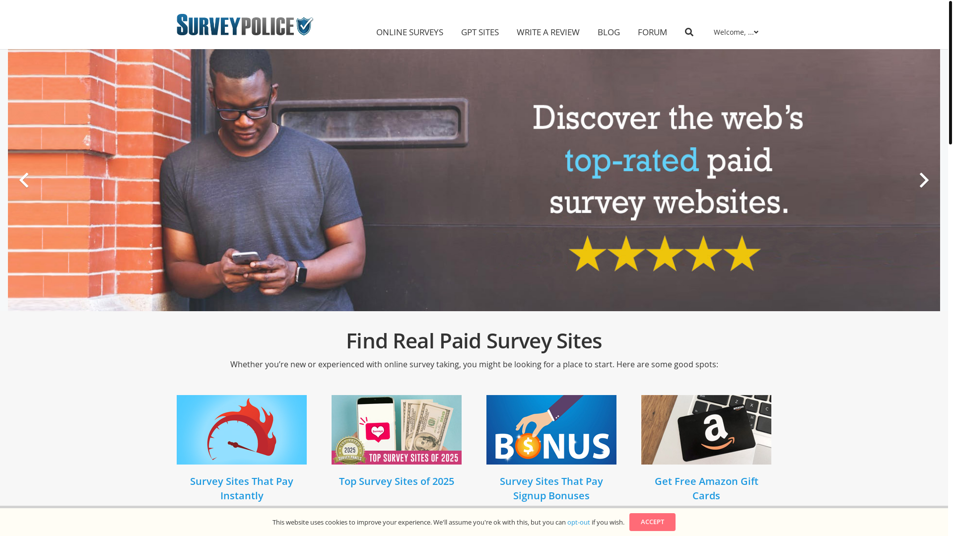 website screenshot of https://surveypolicewiki.pages.dev/