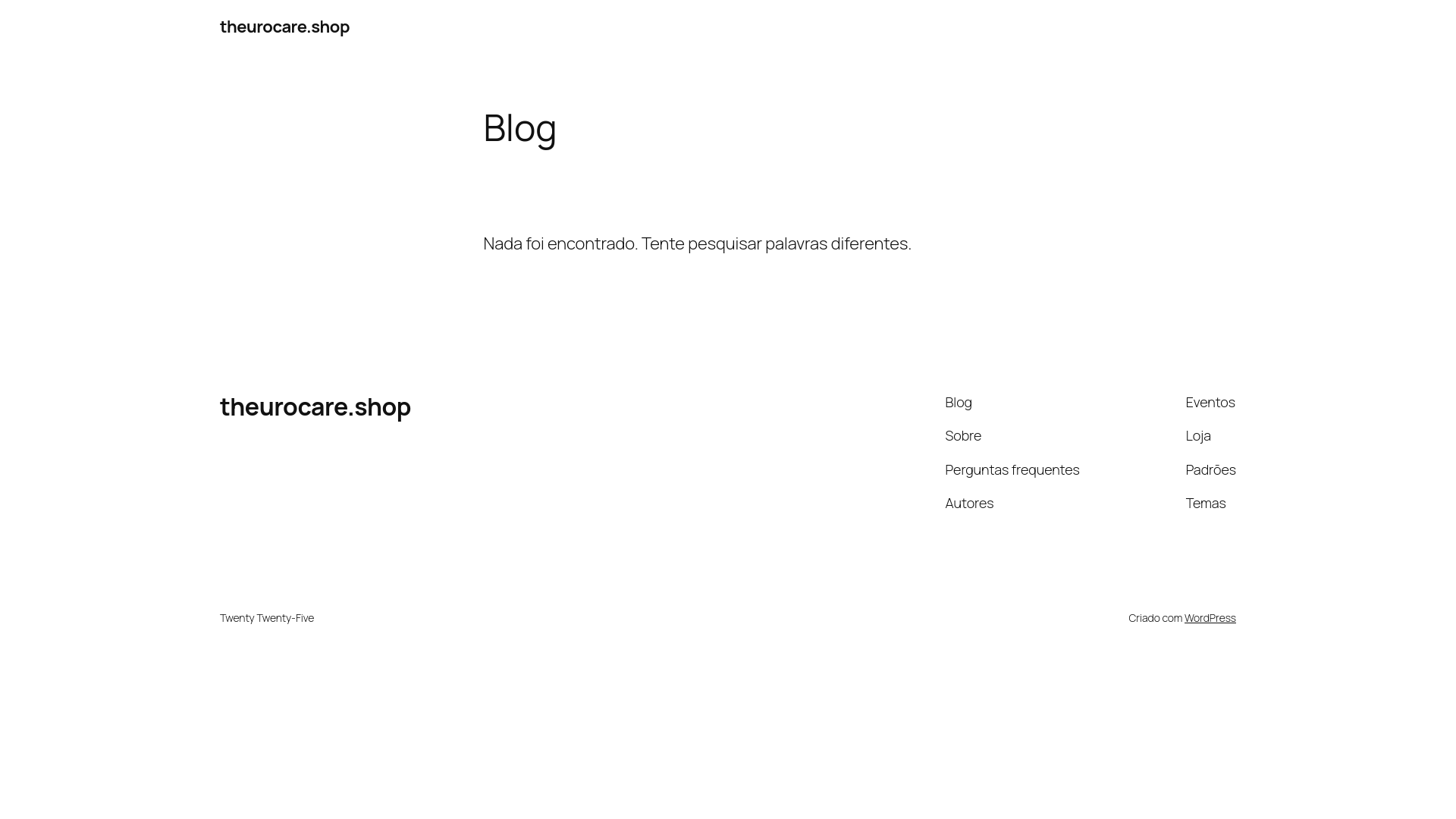 website screenshot of https://theurocare.shop/