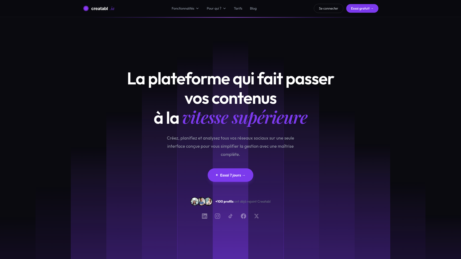 website screenshot of https://creatabl-ia.com