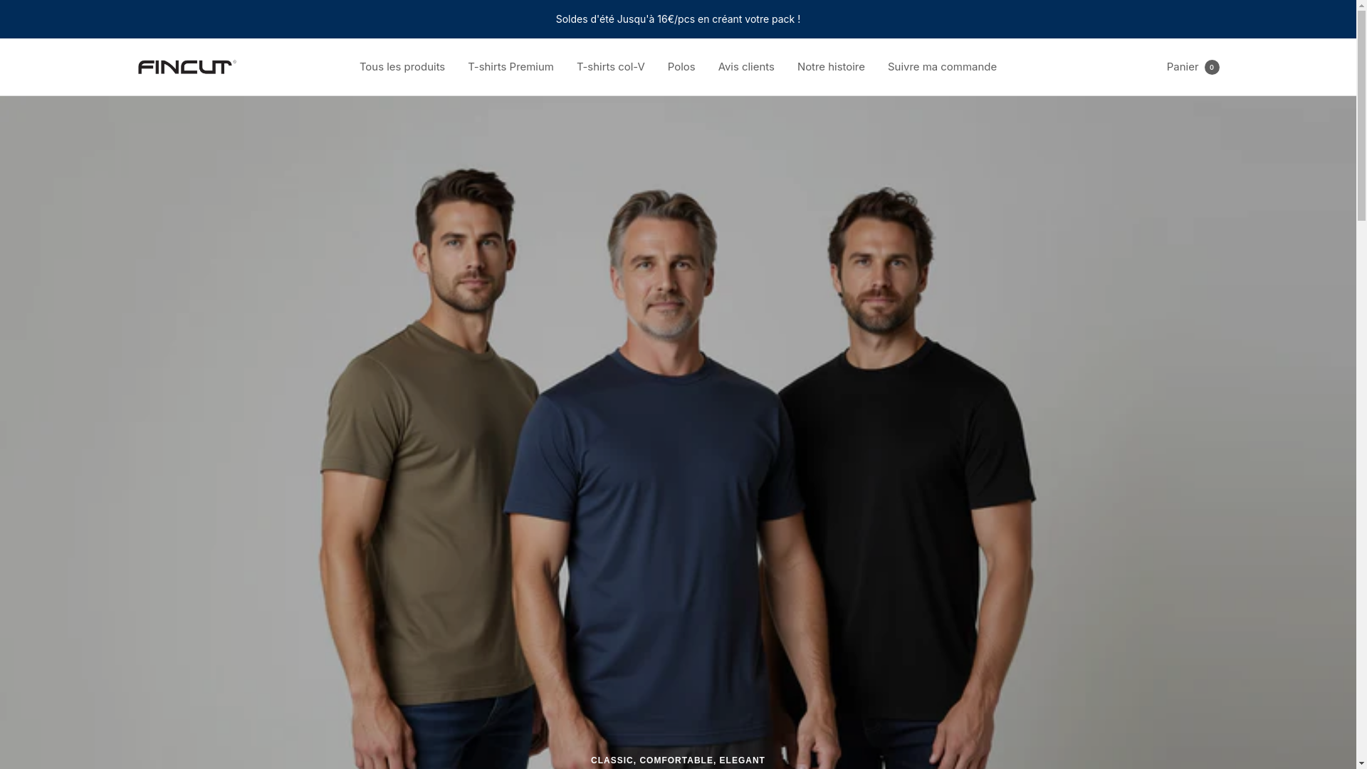website screenshot of https://fincutmens.com/