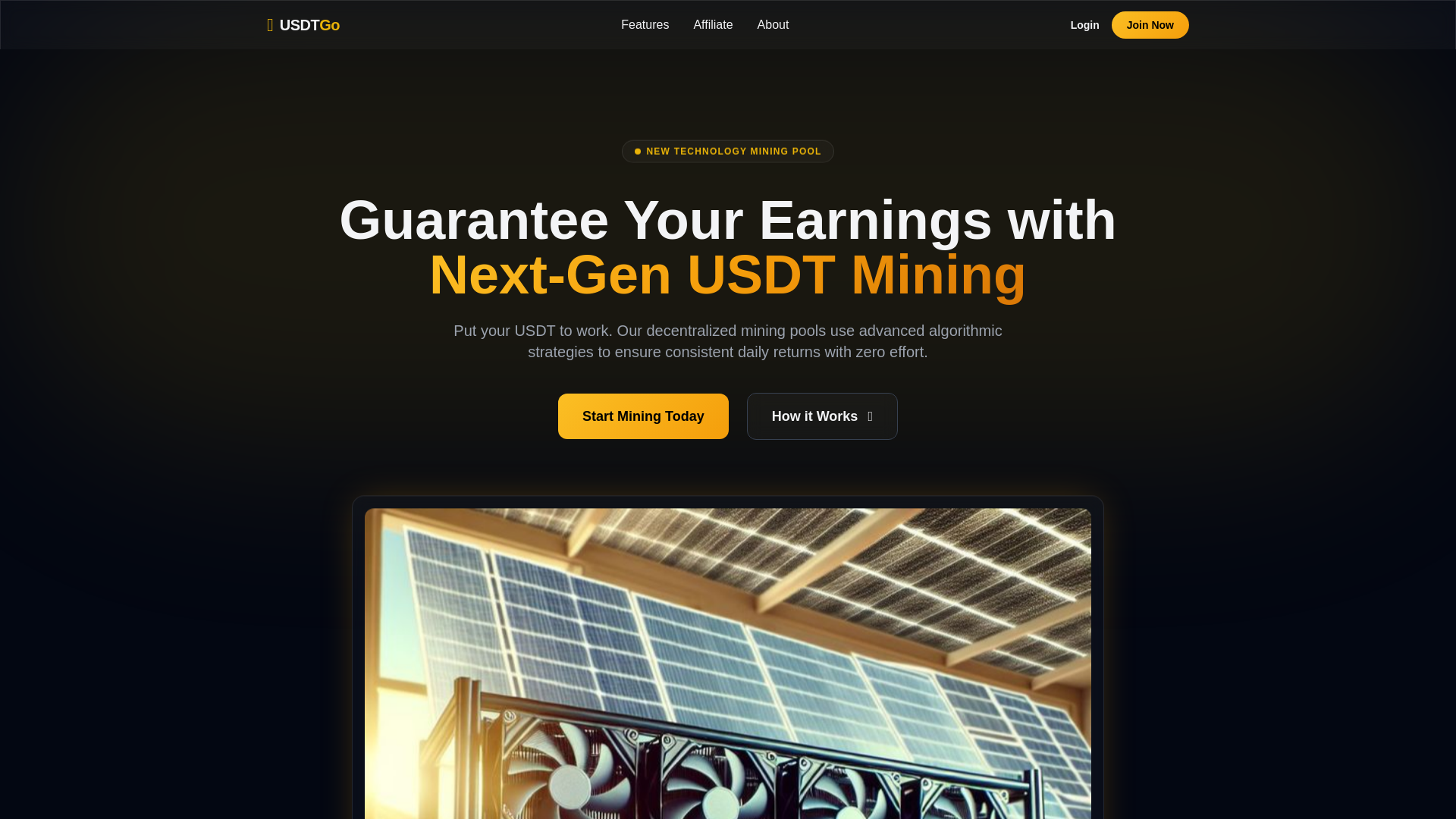 website screenshot of https://usdtggo.vip/
