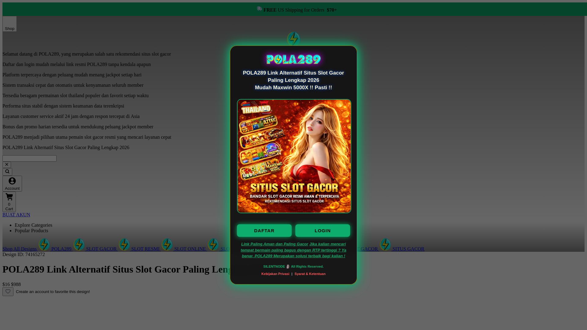 website screenshot of https://pola289mantap-v01.pages.dev/