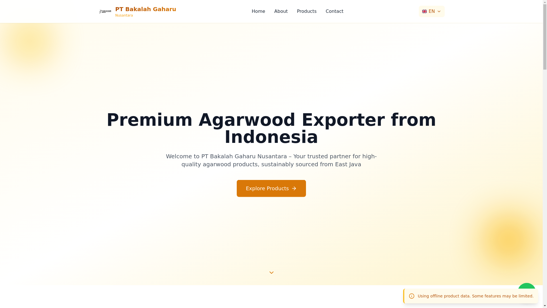 website screenshot of https://bakalahgaharu.pages.dev/