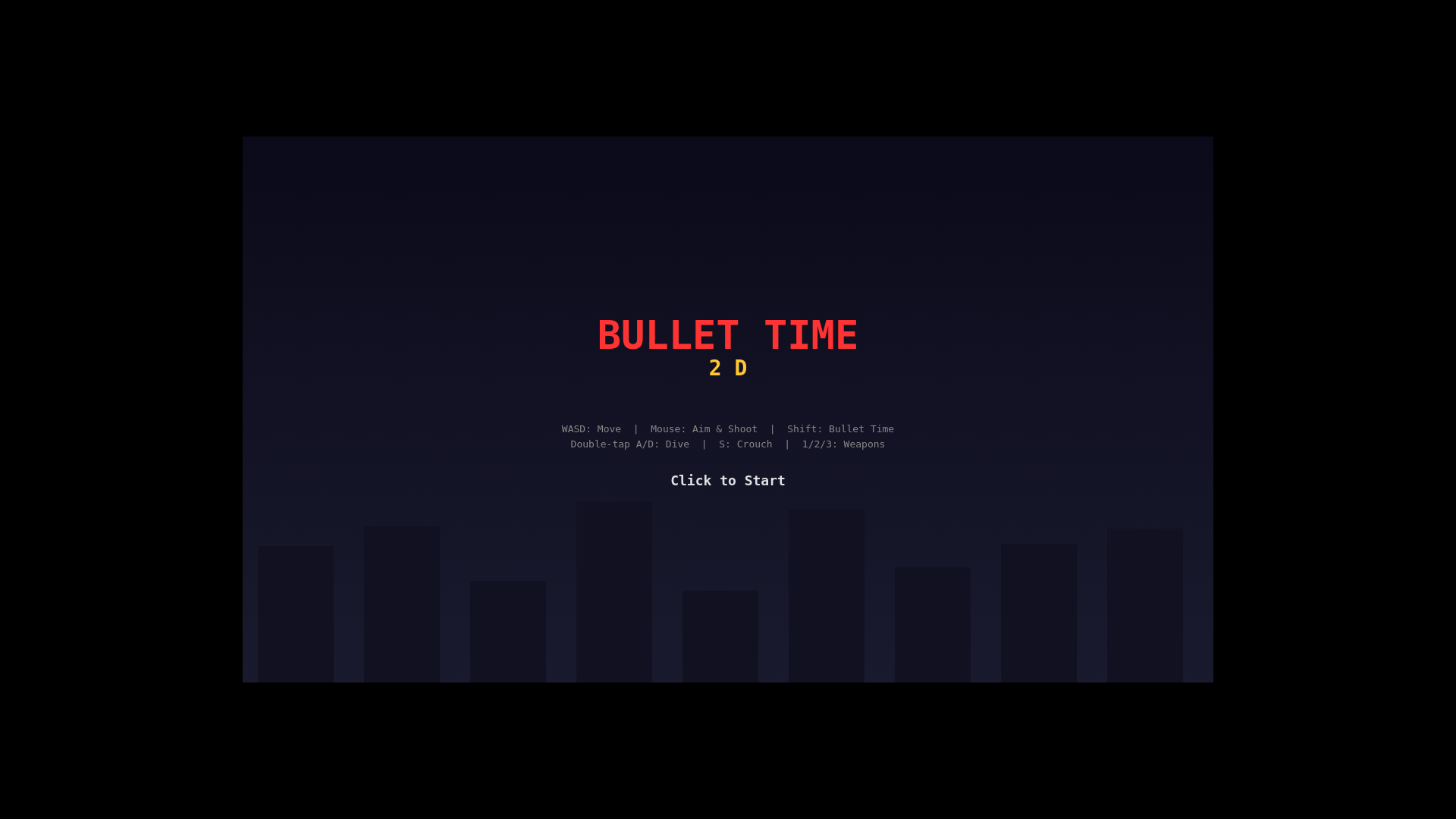 website screenshot of https://bullet2d.pages.dev/