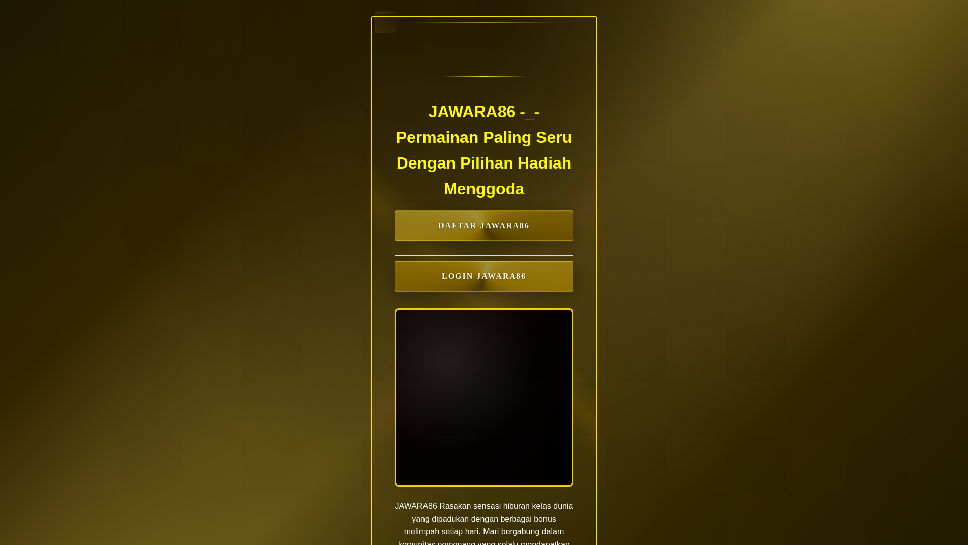 website screenshot of https://jawara86-slot.pages.dev/