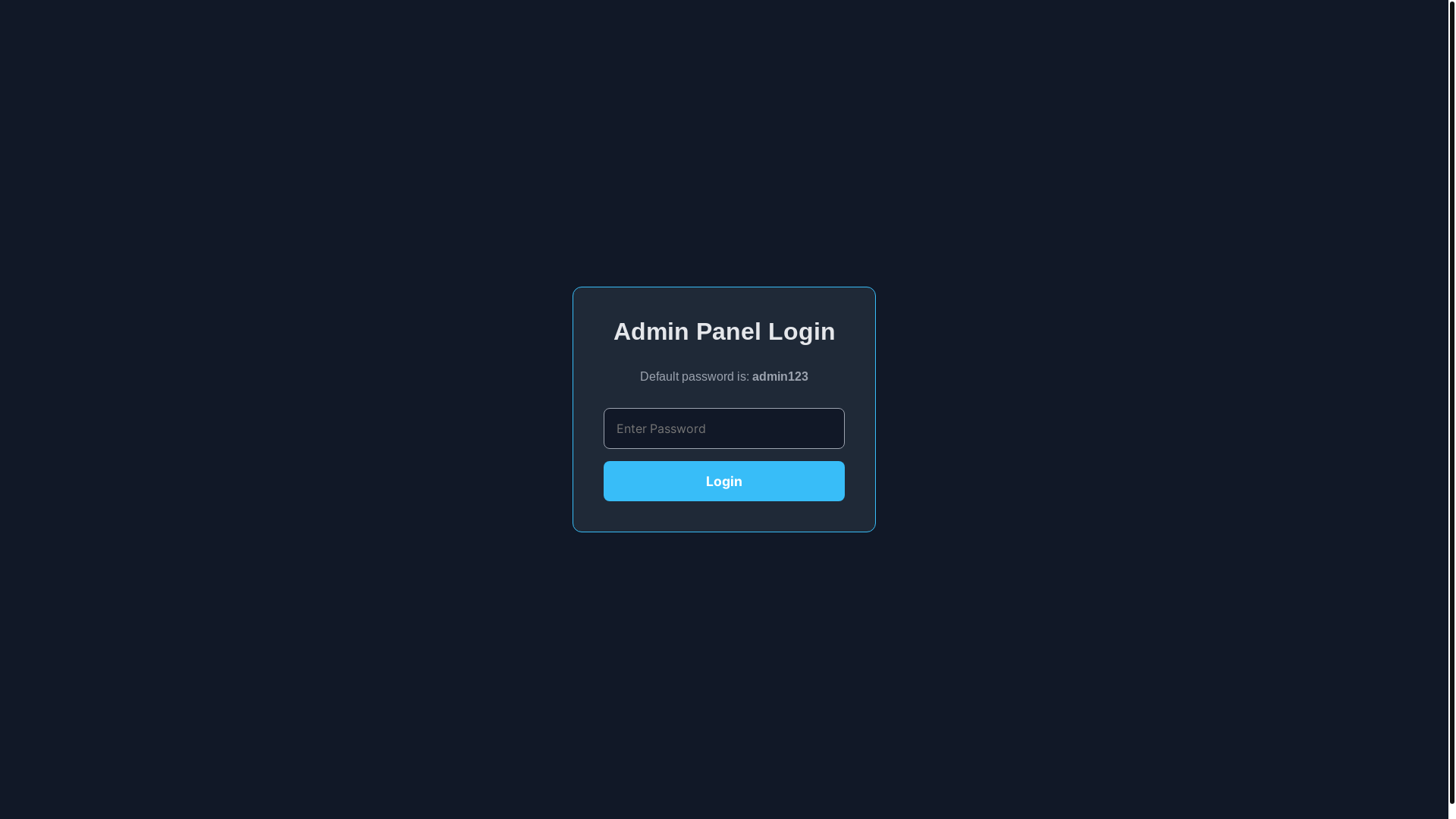 website screenshot of https://ammarhackerstoreadminpanel1.pages.dev/