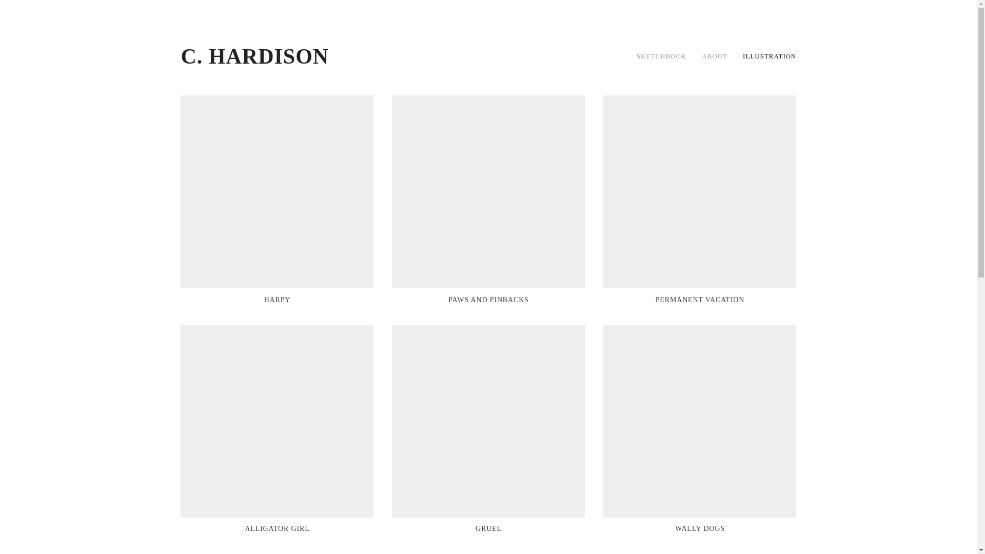 website screenshot of https://cohardison.com/