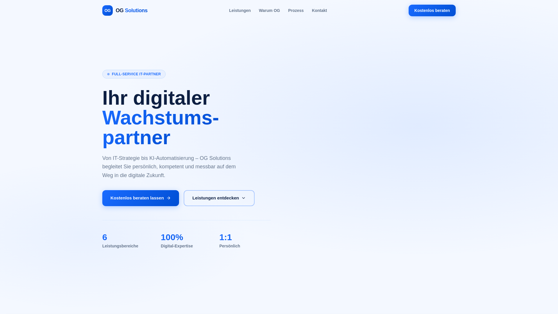 website screenshot of https://only-good-solutions.com/