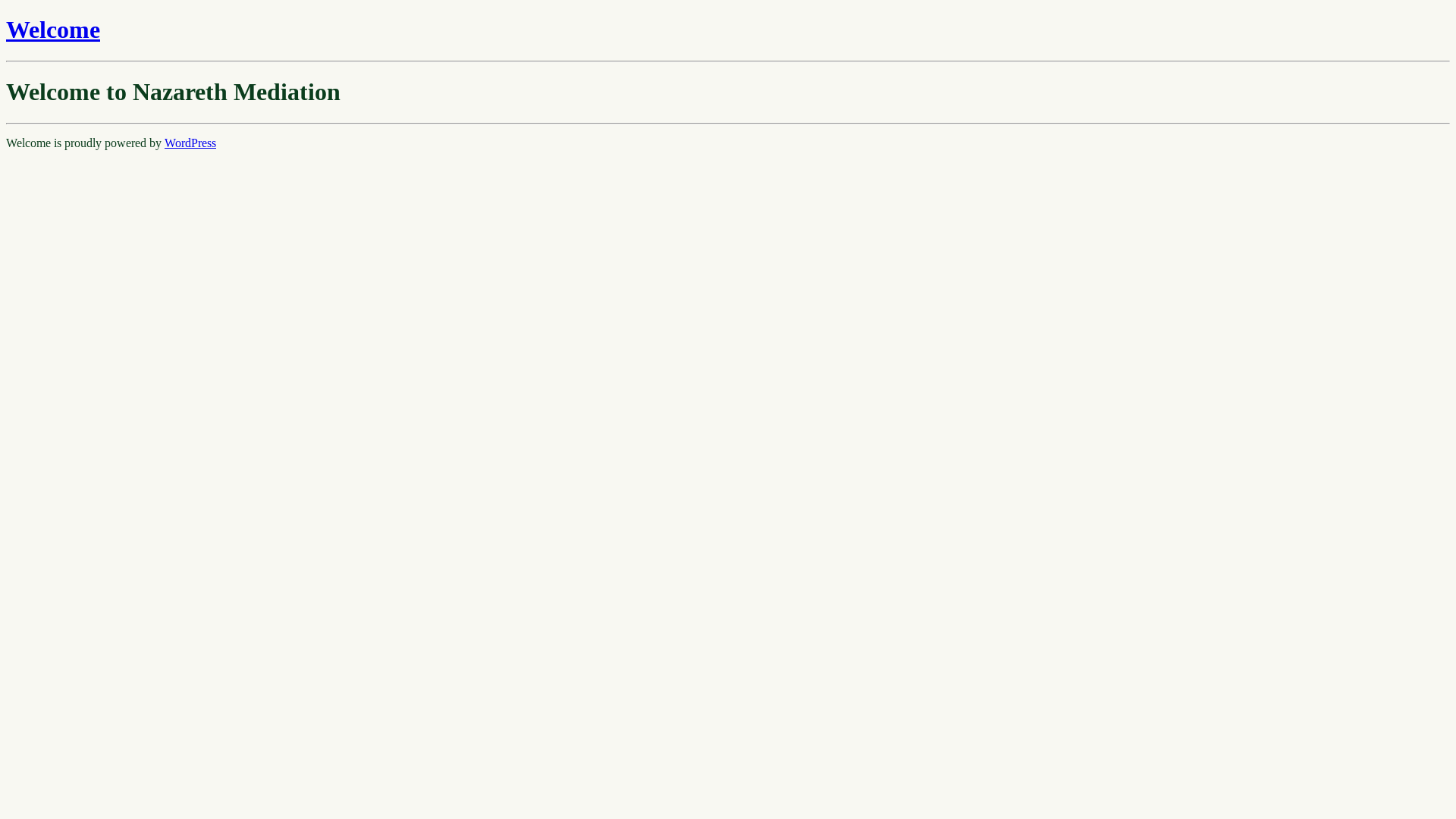 website screenshot of https://nazarethmediation.com/