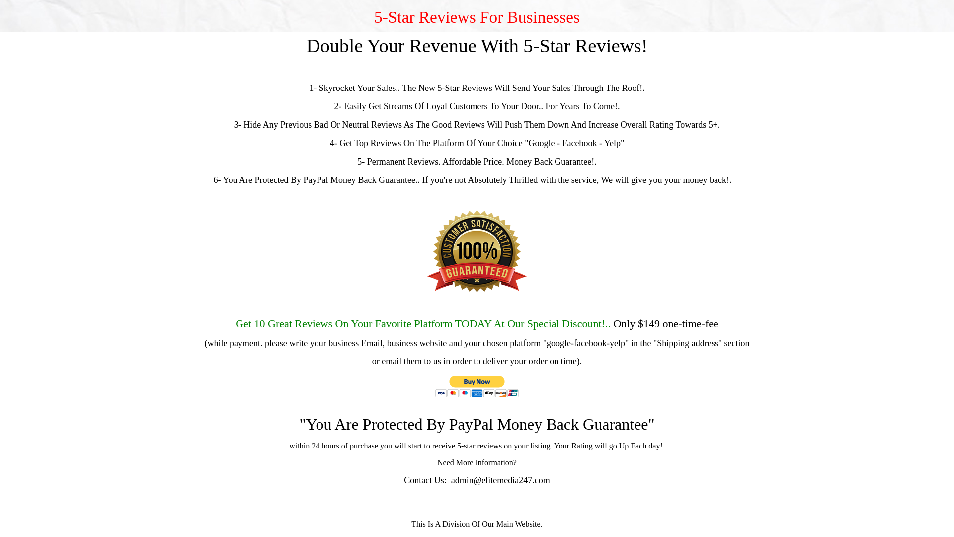 website screenshot of https://elitemedia30.top