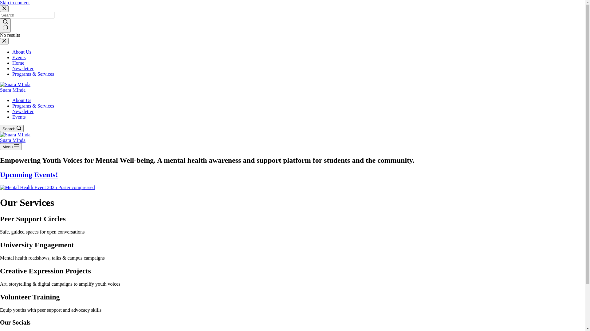 website screenshot of https://suaraminda.pages.dev/