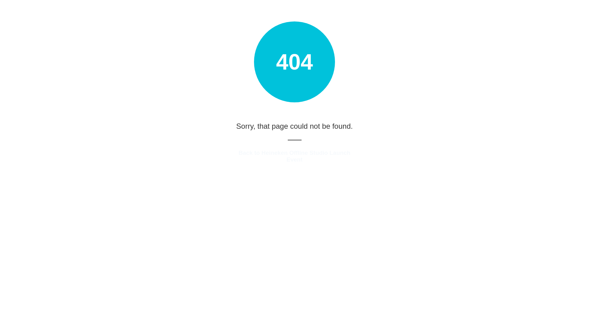 website screenshot of https://heinekenofflinestudio.se/