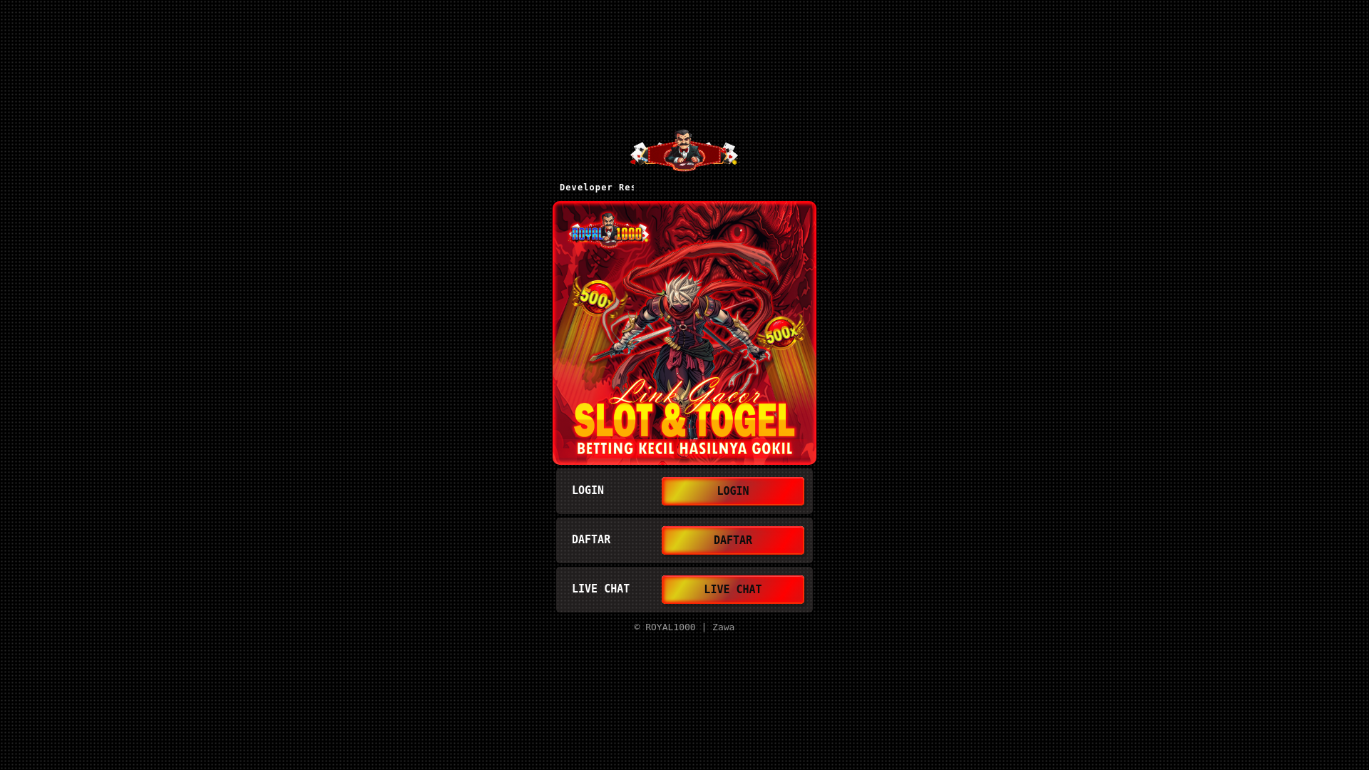 website screenshot of https://kitaharusroyal.pages.dev/