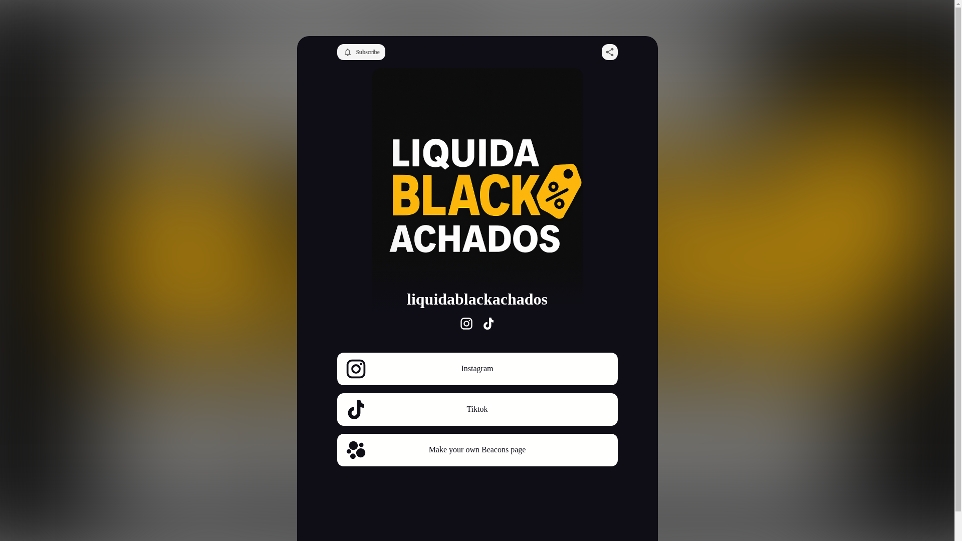 website screenshot of https://liquidablackachados.com/