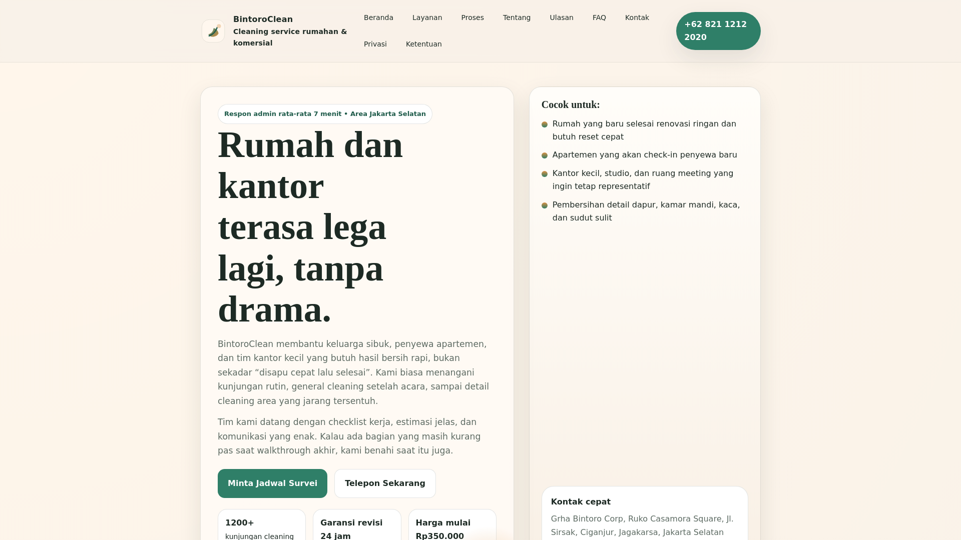 website screenshot of https://desertgarden.pro