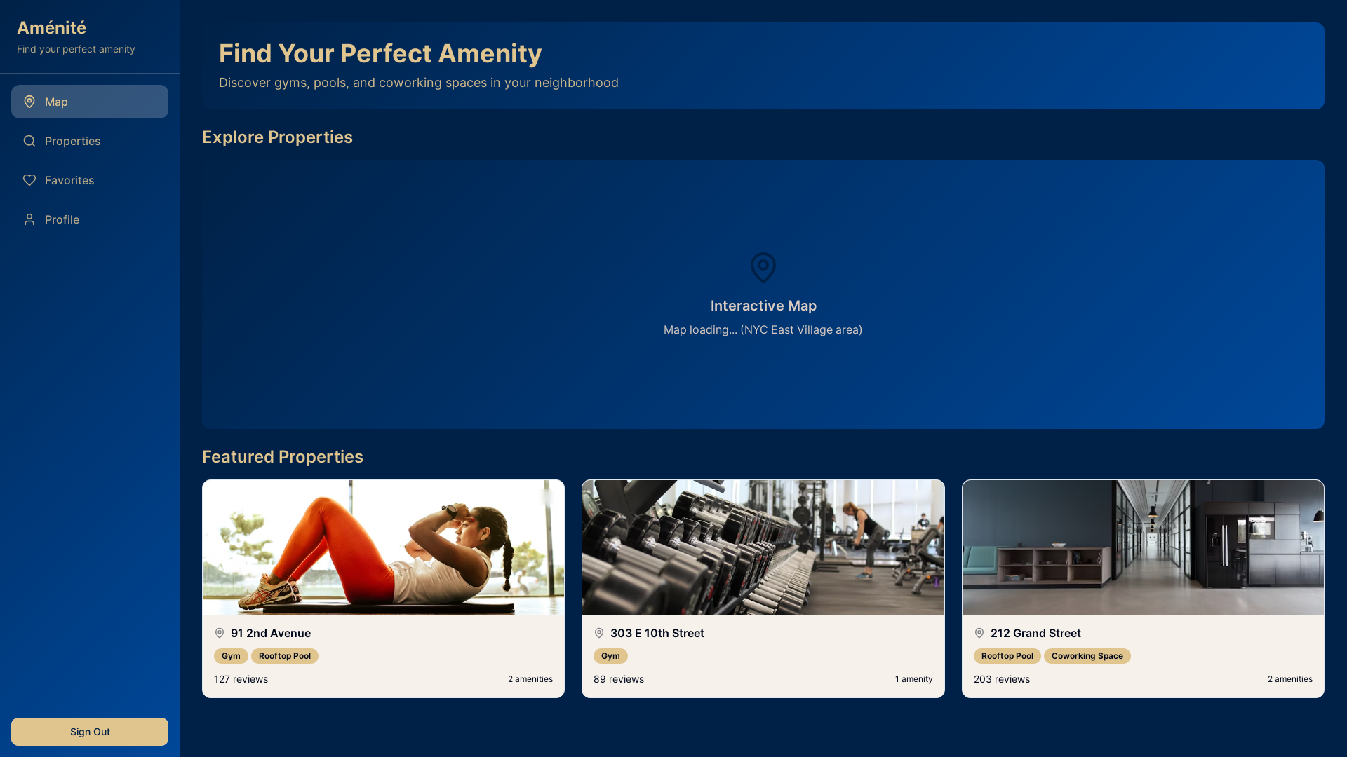 website screenshot of https://amenite-beta.pages.dev/