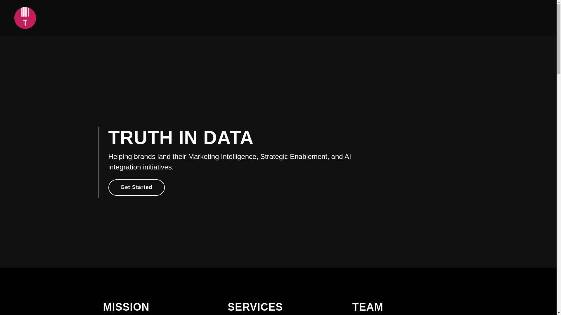 website screenshot of https://veritedansdonnees.fr/