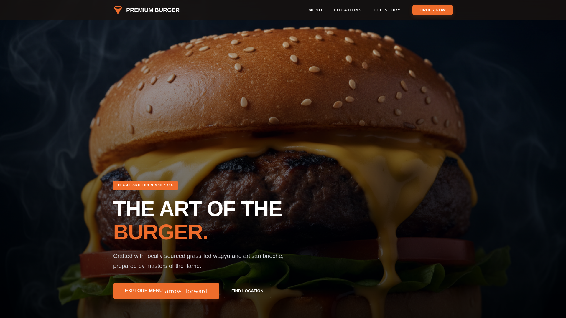 website screenshot of https://flagonbase.digital