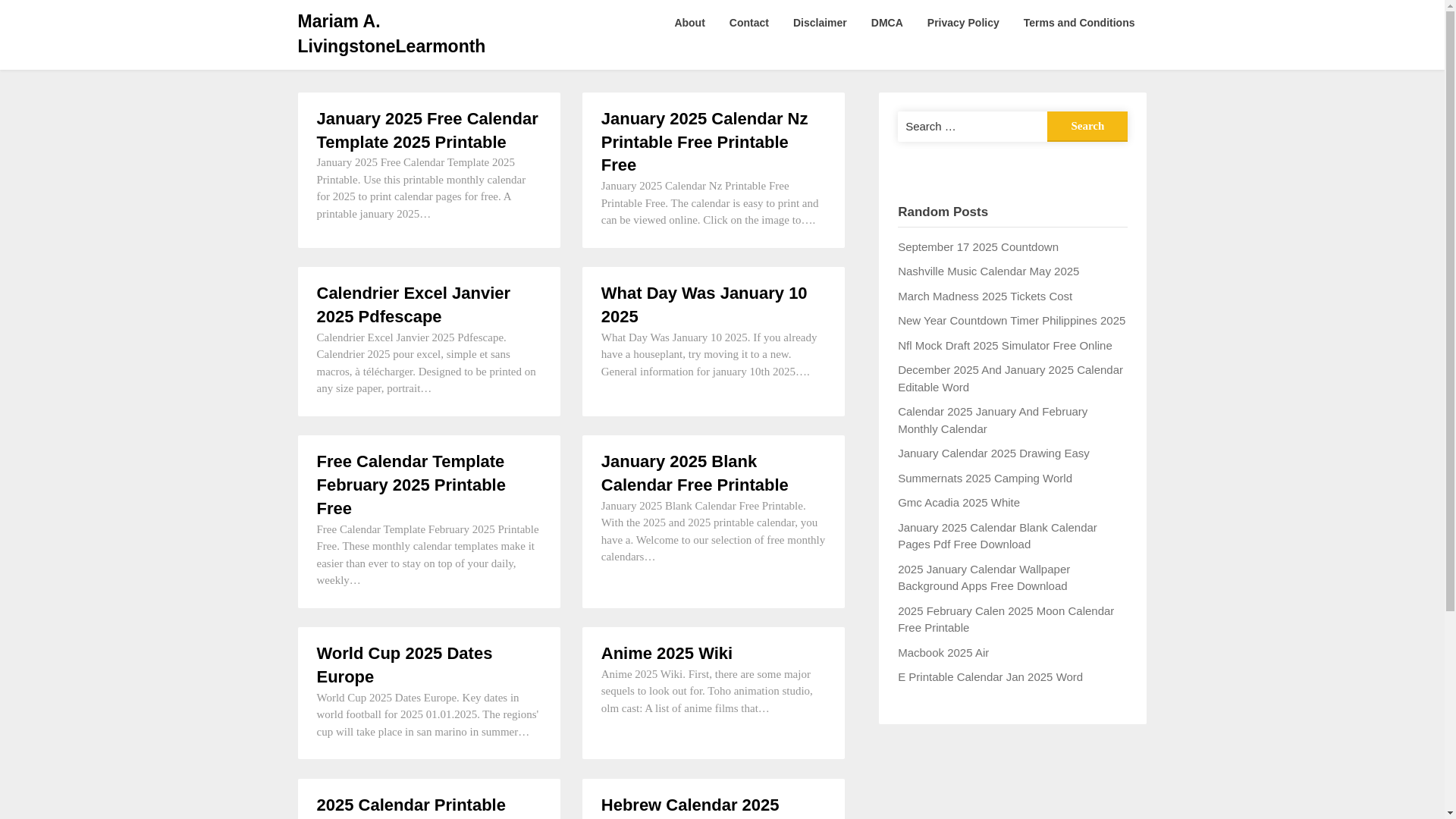 website screenshot of https://mariamalivingstonelearmonth.pages.dev/
