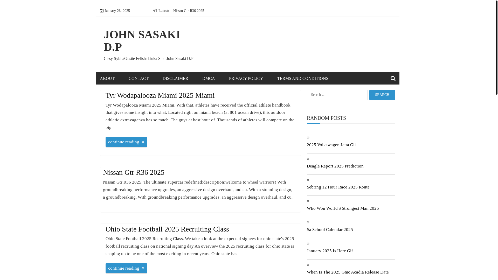 website screenshot of https://johnsasakidp.pages.dev/
