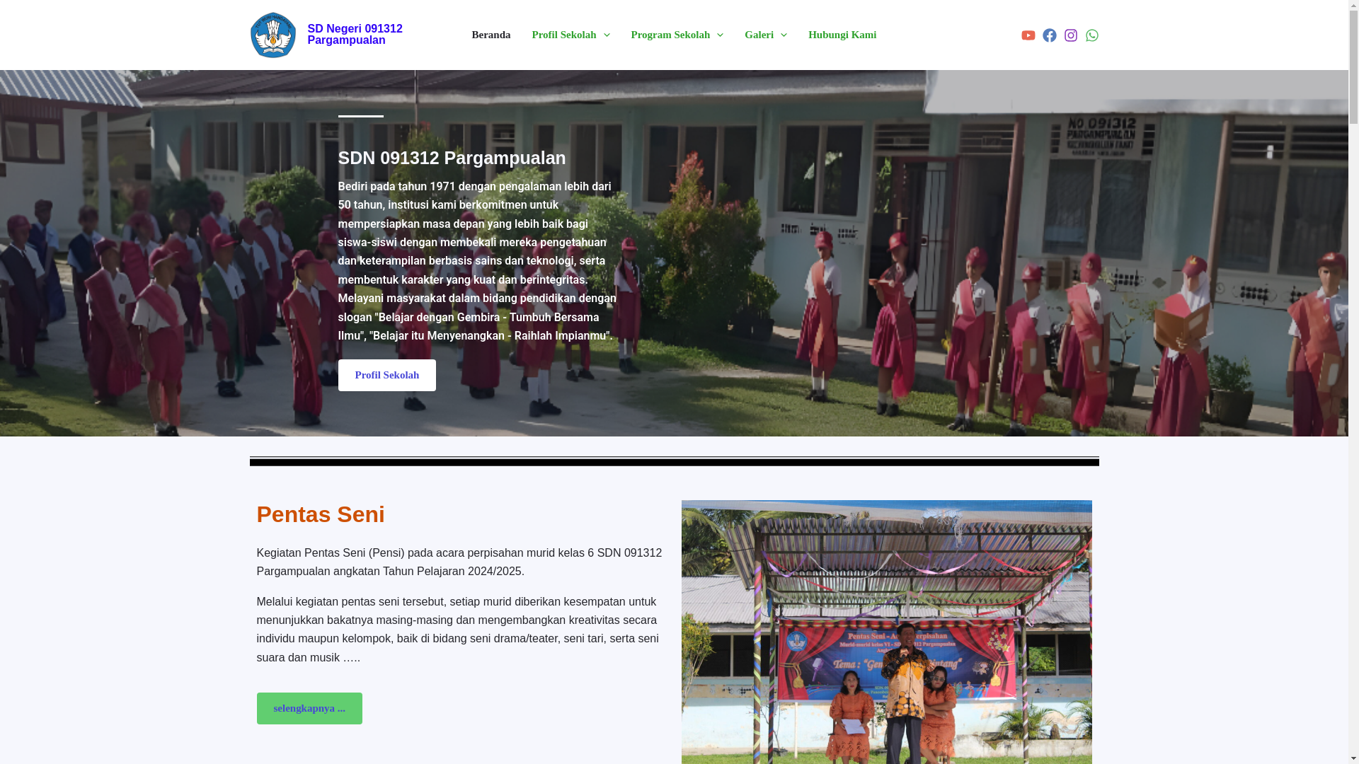 website screenshot of https://sdn091312pargampualan.sch.id/
