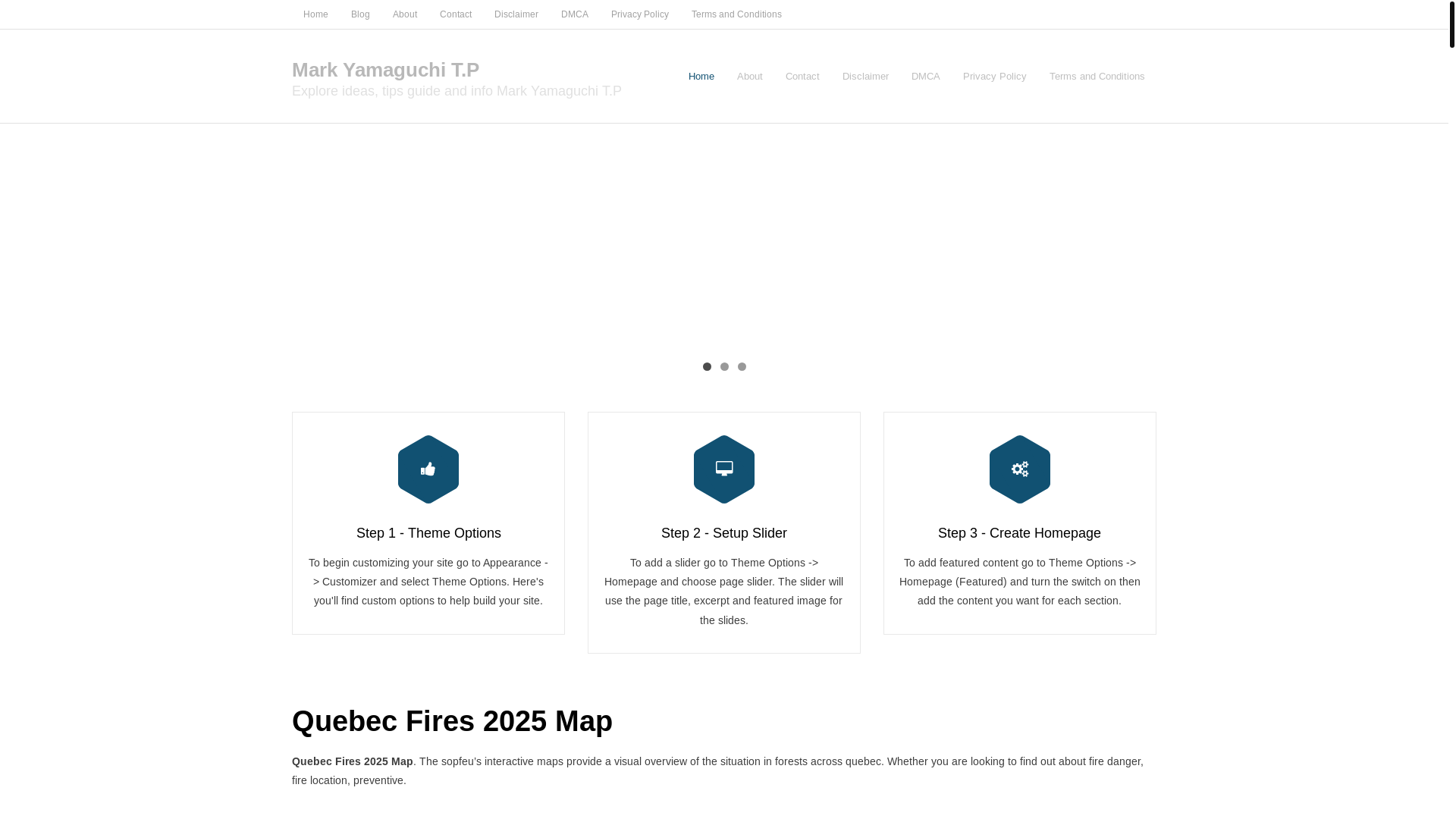 website screenshot of https://markyamaguchitp.pages.dev/