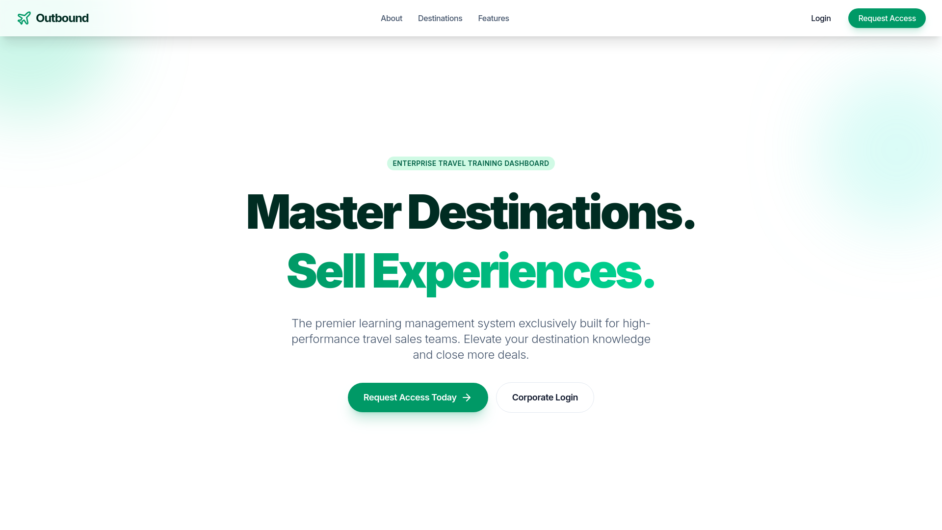 website screenshot of https://outboundlearning.pages.dev/