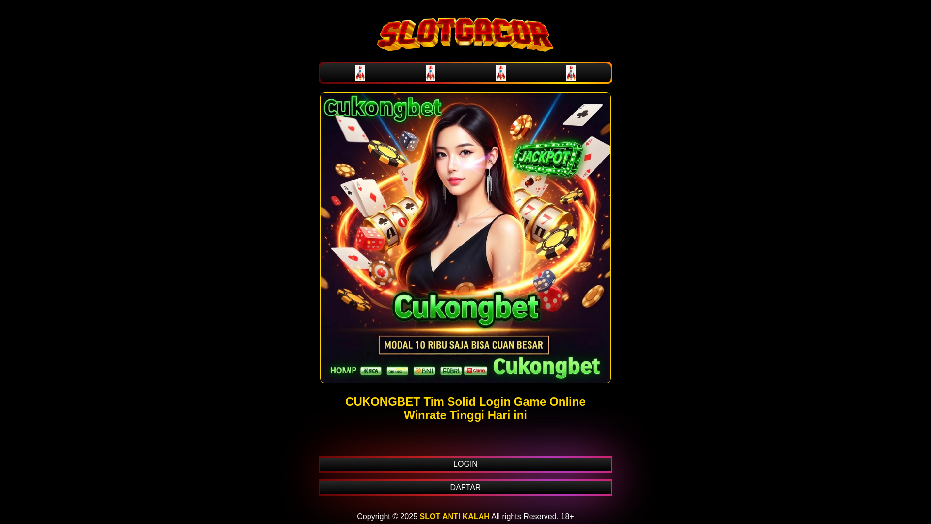 website screenshot of https://slotckg-gampangmaxwin.pages.dev/