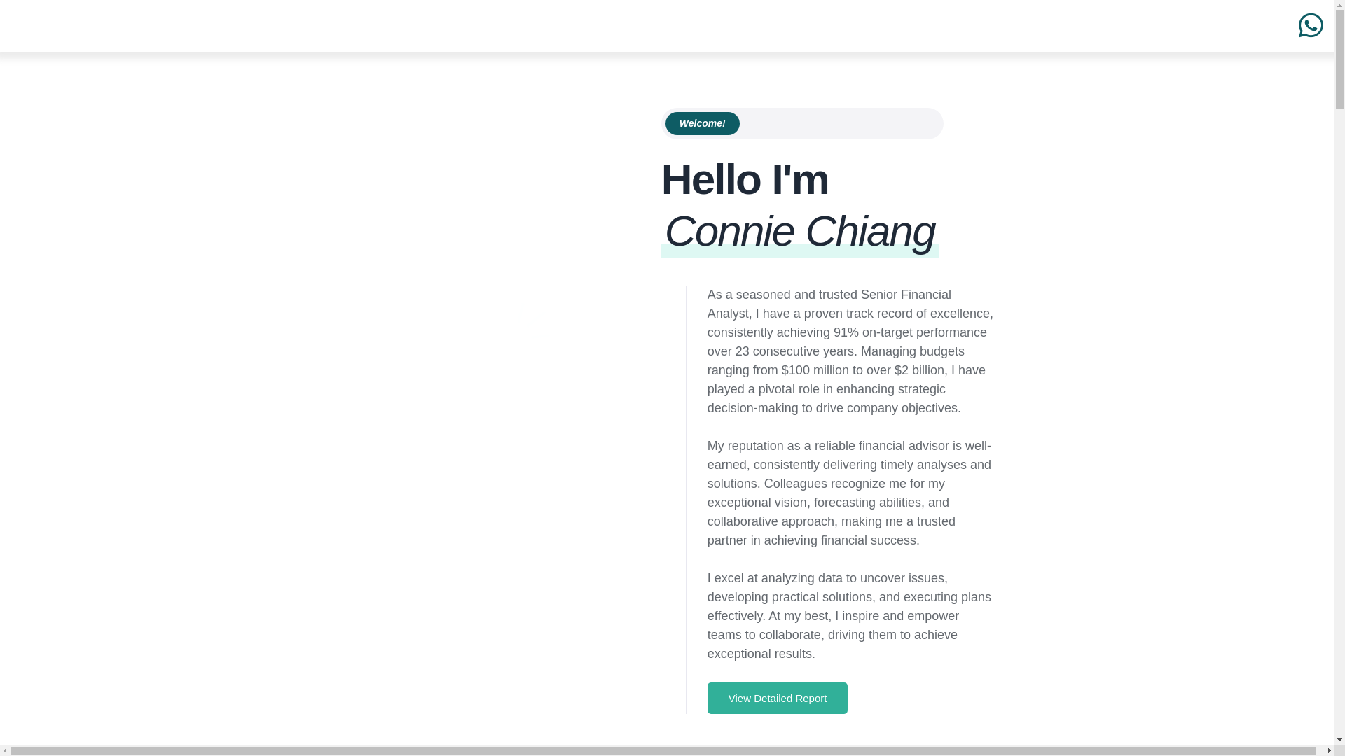 website screenshot of https://conniechiang.pages.dev/
