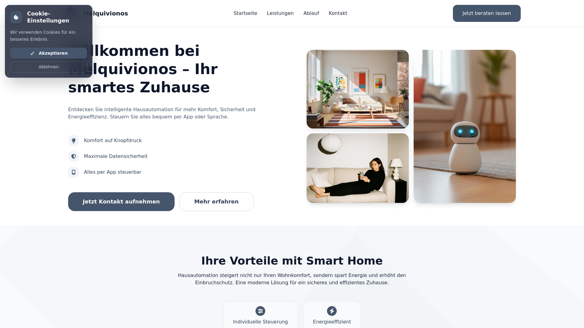 website screenshot of https://melquivionos.world/