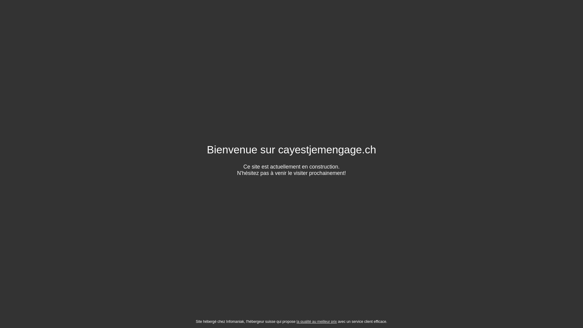 website screenshot of https://cayestjemengage.ch/