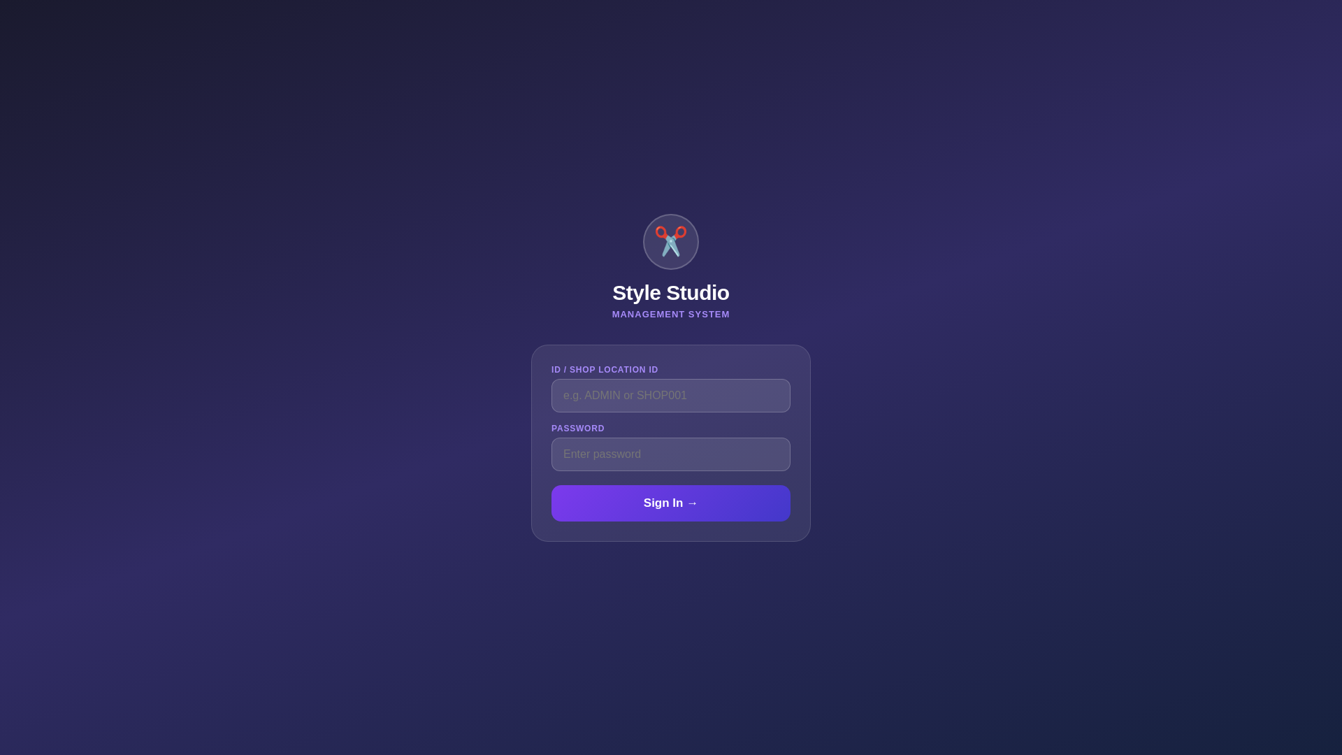 website screenshot of https://salon-studio.pages.dev/