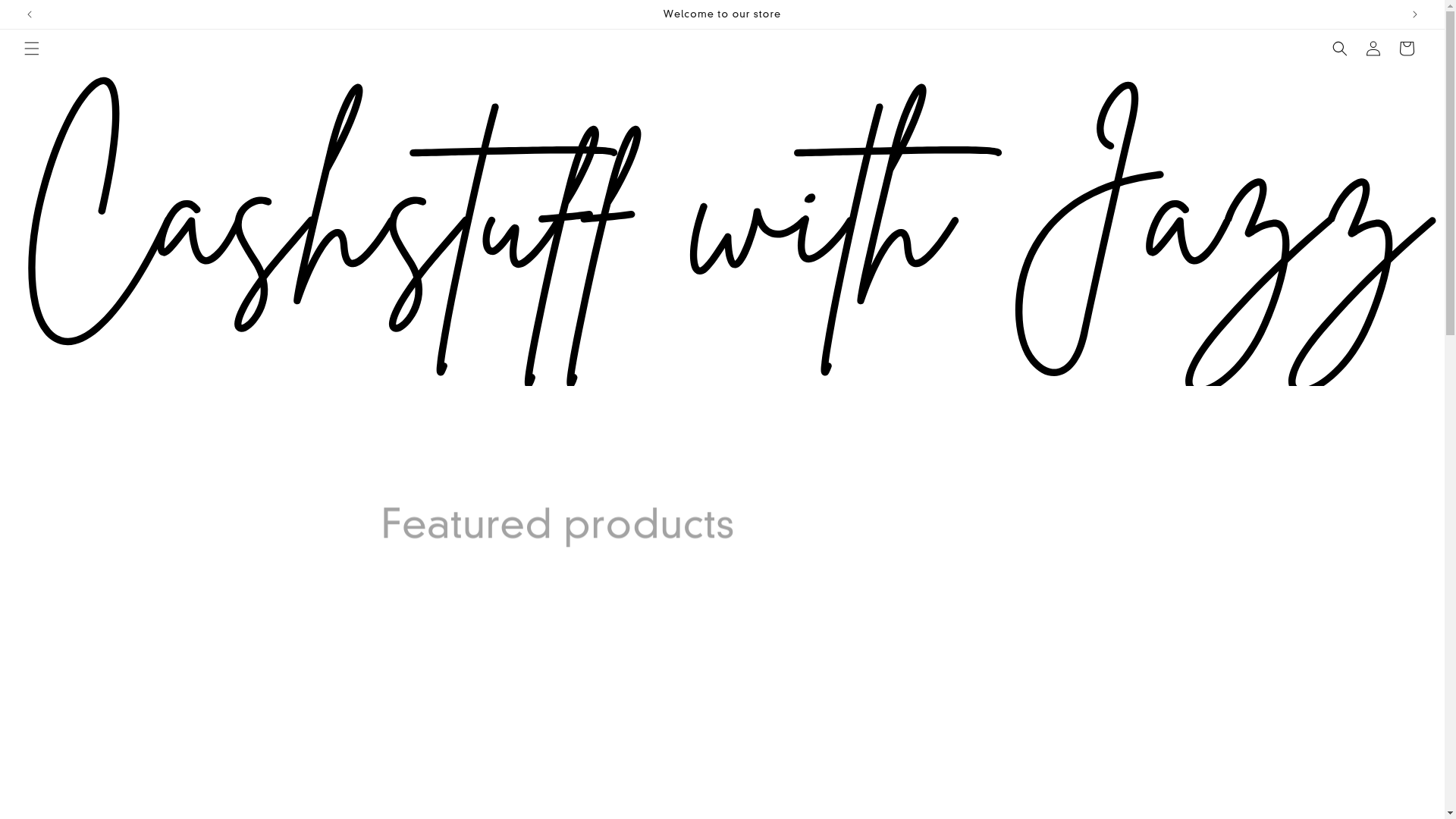 website screenshot of https://cashstuffwithjazz.com/