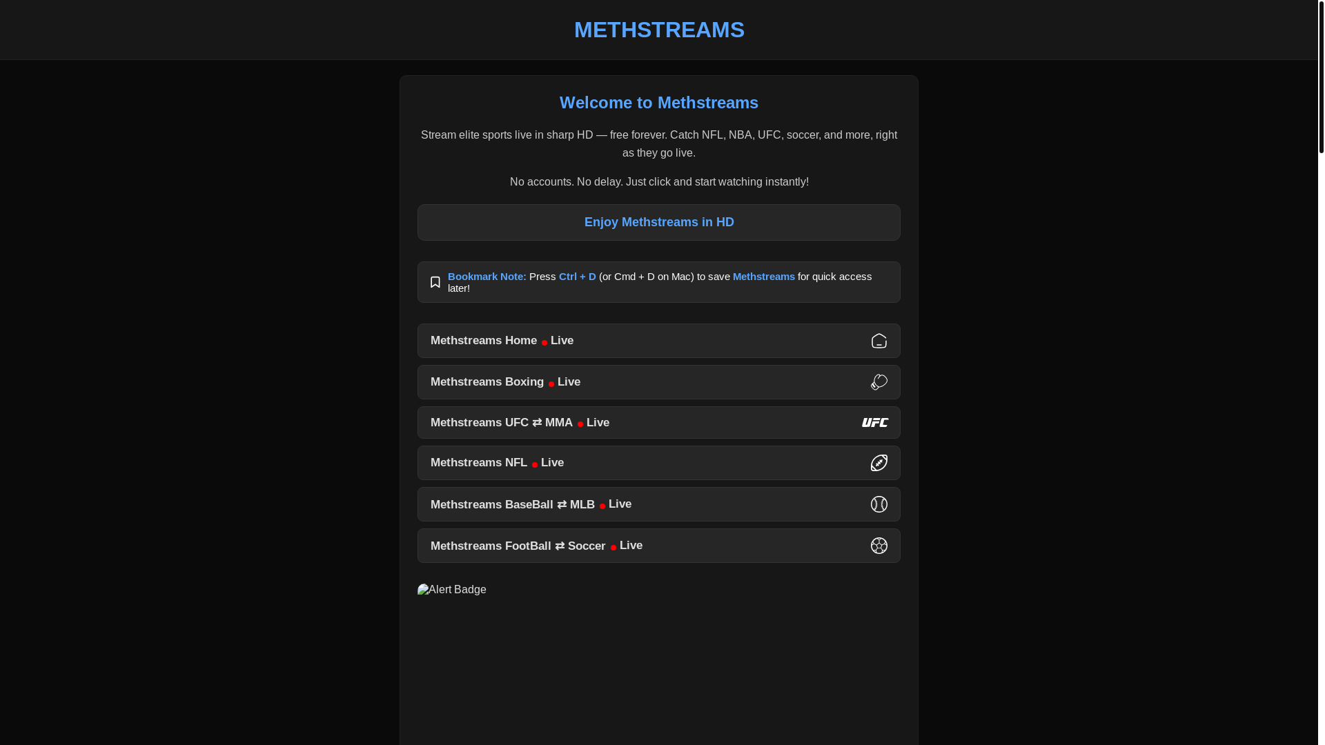 website screenshot of https://crackstreams-8e7.pages.dev/